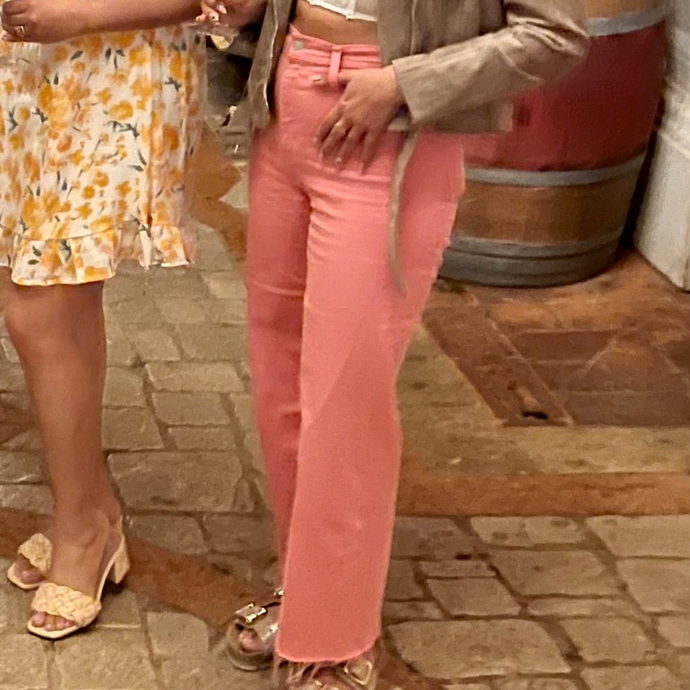 High Rise Wide Leg Crop